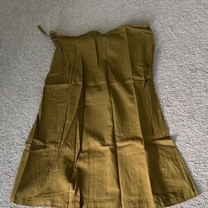 Olive Green Women's petticoat / under skirt for saree